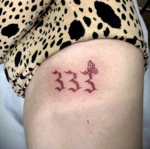 333 Tattoo: Top Design With Significant Meaning - Tattoo Twist